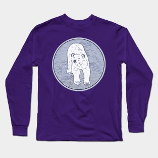 Polar Bear on Ice Long Sleeve T-Shirt